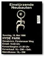 Osnabruck 18-May-86